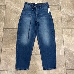 Banana Republic Women High Rise Rigid Bow Jean size 28